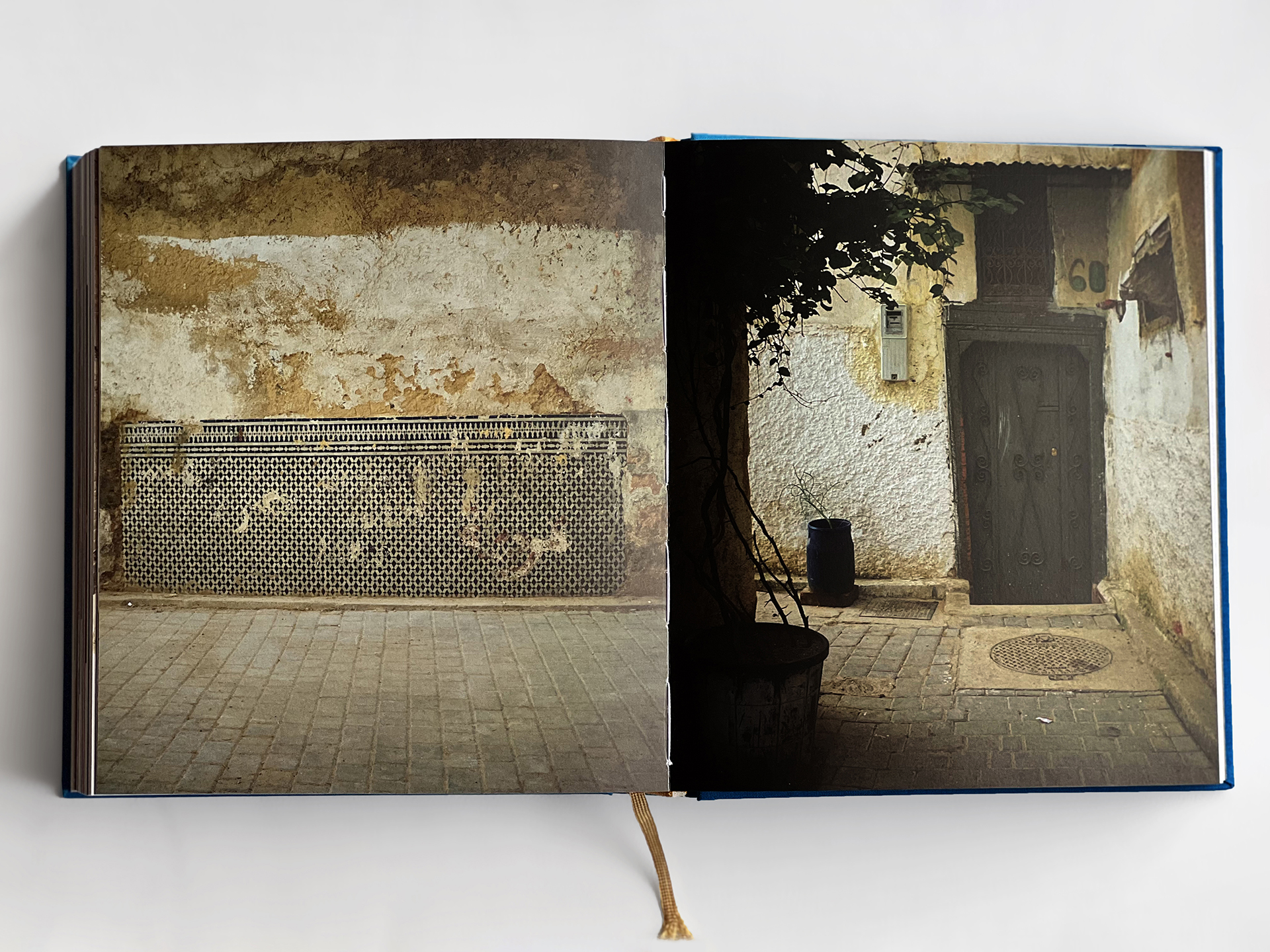 Pages from the book “Ivana Ivković facing Morocco“, open book image